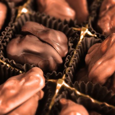 Gold Box Assorted Chocolate Covered Nuts