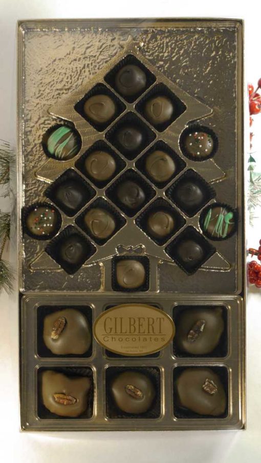 Premium Christmas Tree Box of Candy