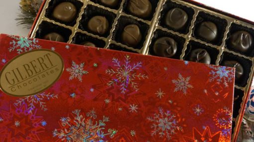 Sparkling Snowflakes Holiday Chocolates