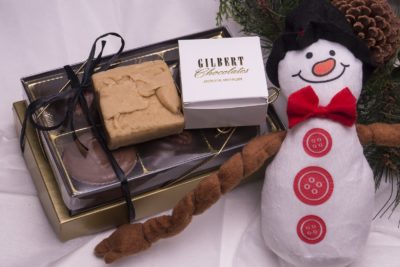 Peanut Butter and Chocolate Christmas Gift Package