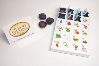 Gilbert Chocolates Christmas Advent Box