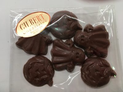 Milk Chocolate Ghosts and Pumpkins Minuettes