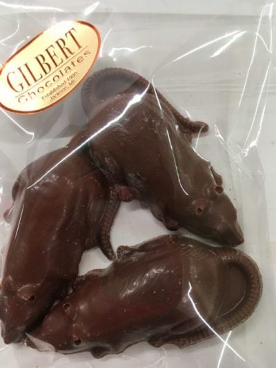 Milk Chocolate molded 3 Blind Mice