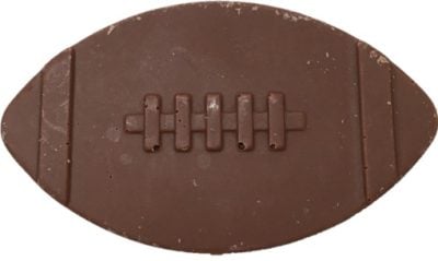 Milk Chocolate molded Football