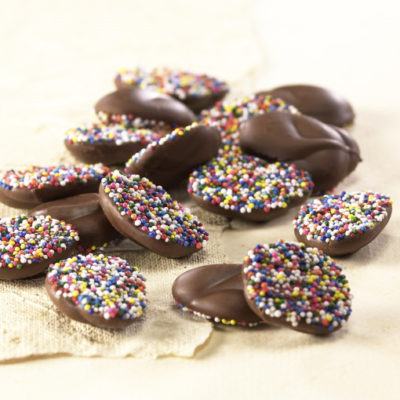 Bagged - Asher Nonpareils in Milk Chocolate