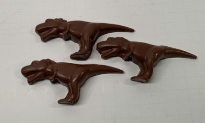Molded Chocolate Dinosaurs