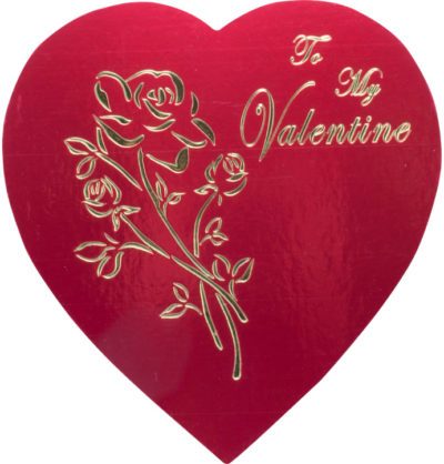 To My Valentine Heart Box Assorted Chocolates