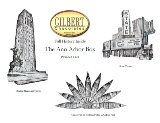 Ann Arbor MI History insert 1 pound box